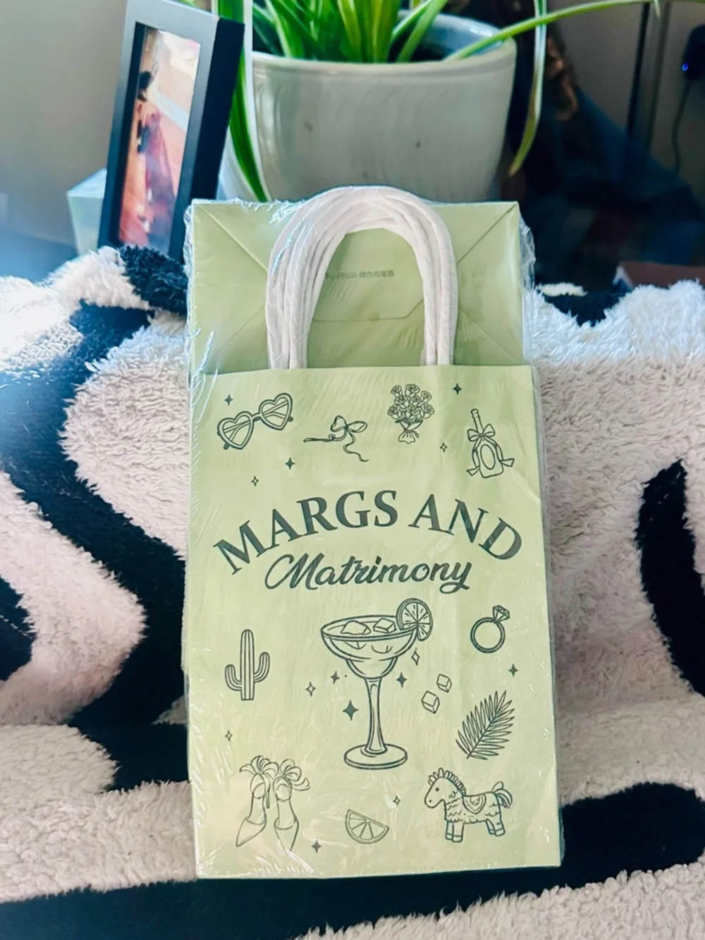 Margs and Matrimony Goodie Bags with Handles